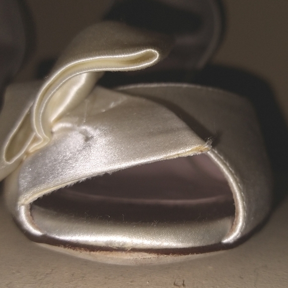 kate spade "Sala" peep toe pumps with glitter heel - Picture 9 of 12